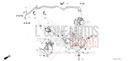 MODULATEUR ABS CRF1100A3R de 2024
